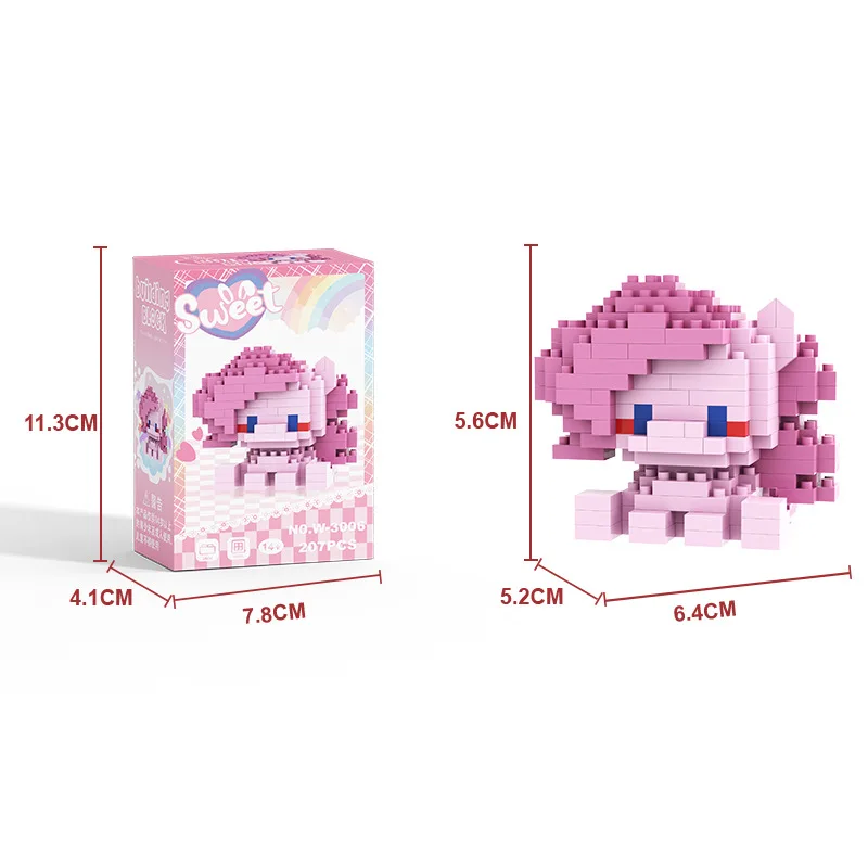 My Little Pony Building Blocks Lega Equestria Girls Figure Twilight Sparkle Building Blocks  Cartoon Character Toys For Children thumbnail 4