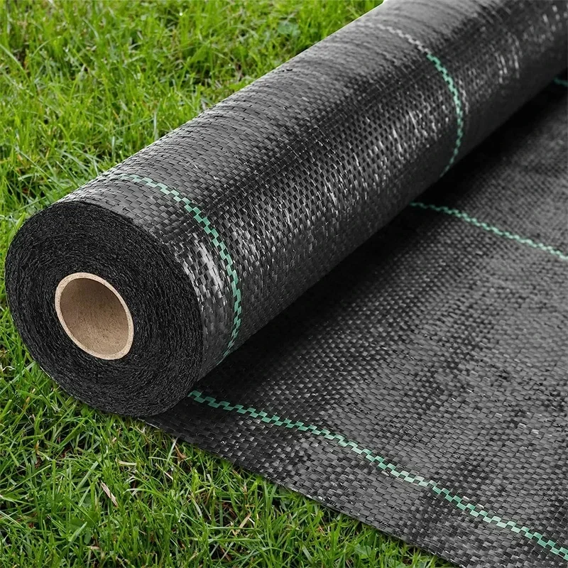 Non-Slip Outdoor mat  Plant protective cover, weeding and pest control Weed Barrier Fabric Heavy Duty Woven Weed Control Fabric