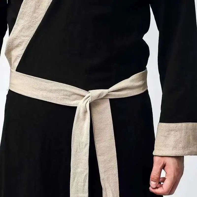 Ancient Chinese Male Hero Costume Traditional Swordsman Clothing Vintage Martial Arts Assassin Cosplay Dress Men Women Hanfu thumbnail 5