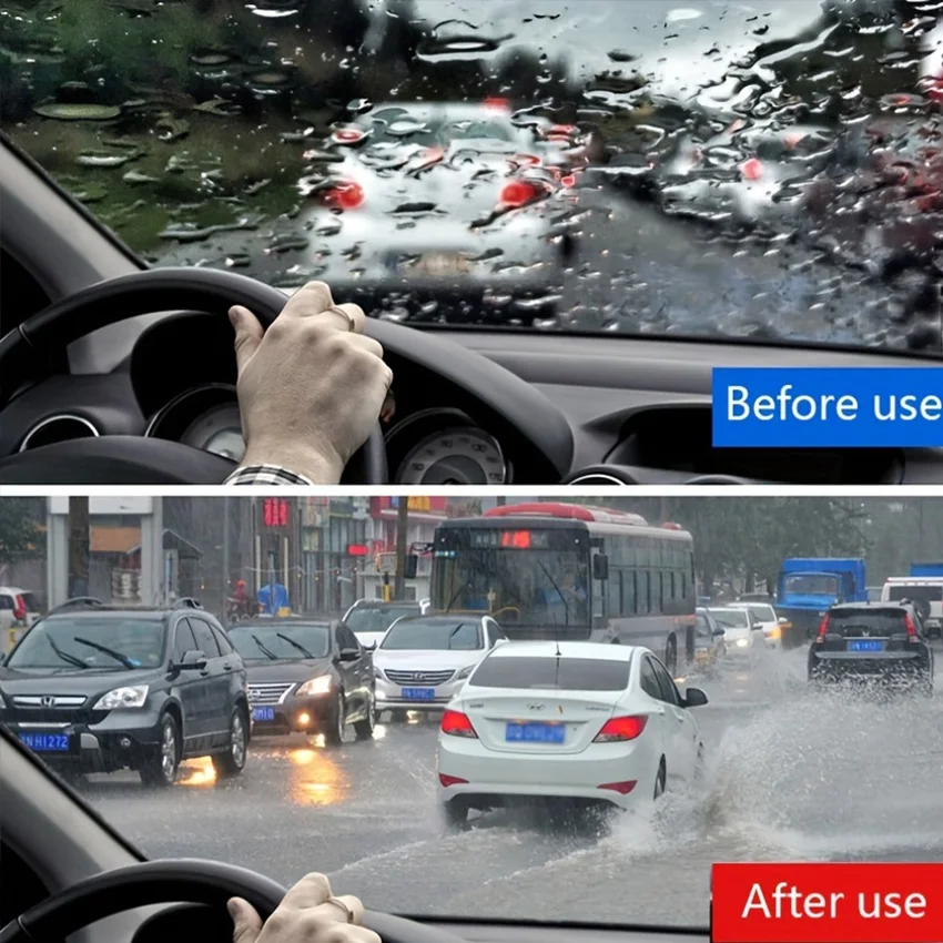 Motorcycle Glass Anti-rain For Car Water Repellent Fortify Dashboard Rearview Mirror Hydrophobic Coating Enhanced Visibility Spr thumbnail 2