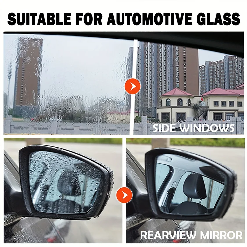 Motorcycle Glass Anti-rain For Car Water Repellent Fortify Dashboard Rearview Mirror Hydrophobic Coating Enhanced Visibility Spr thumbnail 4