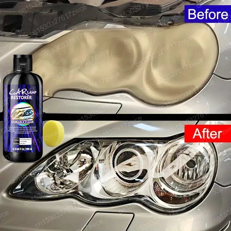 Motorcycle Car Headlight Restoration Polishing Headlamp Dashboard Scratch Remove Repair Cleaning Oxidation Headlight Polish thumbnail 3