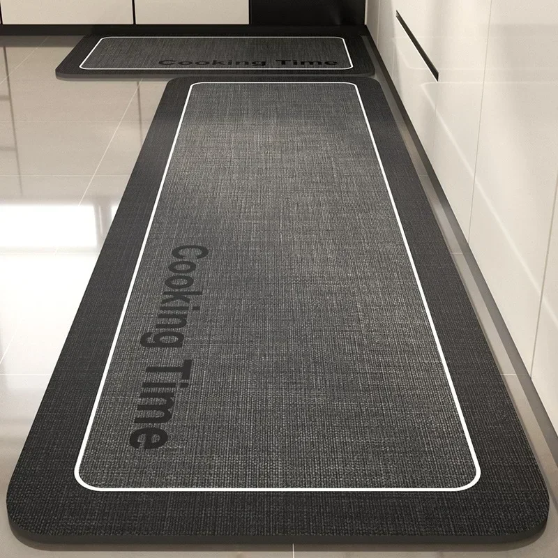 Carpet for Kitchen Absorbent Floor Mat Pvc Anti-slip Entrance Doormat Bathroom Toilet Area Rug Non-slip 주방 카펫 Alfombra De thumbnail 3
