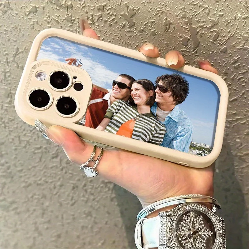 DIY Personalized photos Customized Frosted Case For iPhone 16 15 14 13 12 11 Pro Max SE 2020 2022 XS XR MAX  back cover cases thumbnail 4