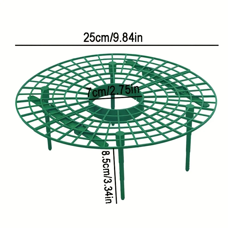 5/10pcs Green Strawberry Planting Rack with 3 Sturdy Stands Versatile Plant for Berries and Small Plants Plant Stand thumbnail 5