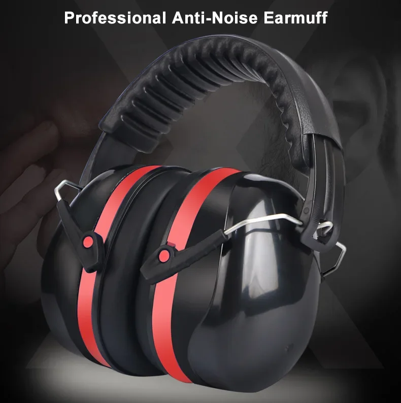 Hearing Protection Noise Canceling Ear Muffs Adult Headphones Suitable for Lawn Mowing, DIY, Construction, Carpentry, Shooting thumbnail 3