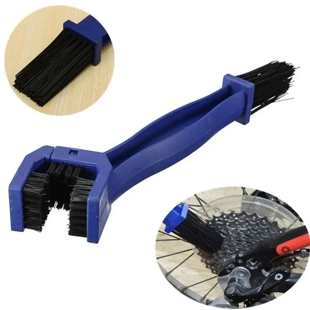 Motorcycle Chain Cleaning Brushes Chain Cleaner Motor Bicycle Scrubber Repair Tool Motorcycle Tools Outdoor Accessories thumbnail 5