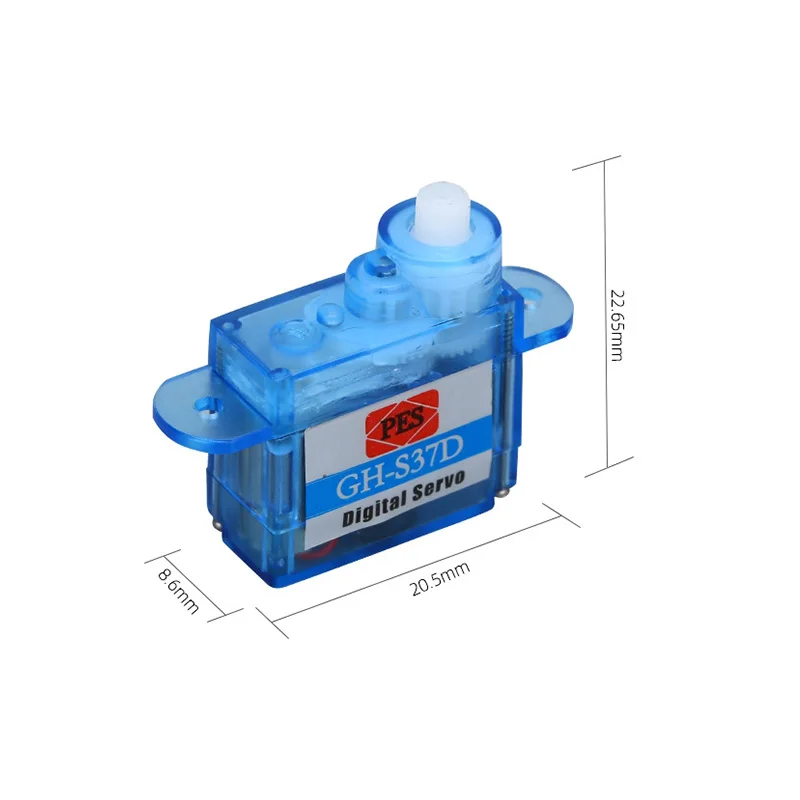 3.7G Micro Digital Servos Coreless 90/180 Degree Smart Home Appliance Aircraft Model Motor Servo for Robot Car Drones Toys thumbnail 2