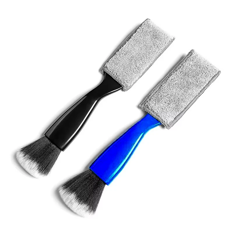 2 In 1 Car Detailing Motorcycle Cleaning Brushes Chain Cleaner Motor Car Air Conditioner Outlet Cleaning Brush thumbnail 5