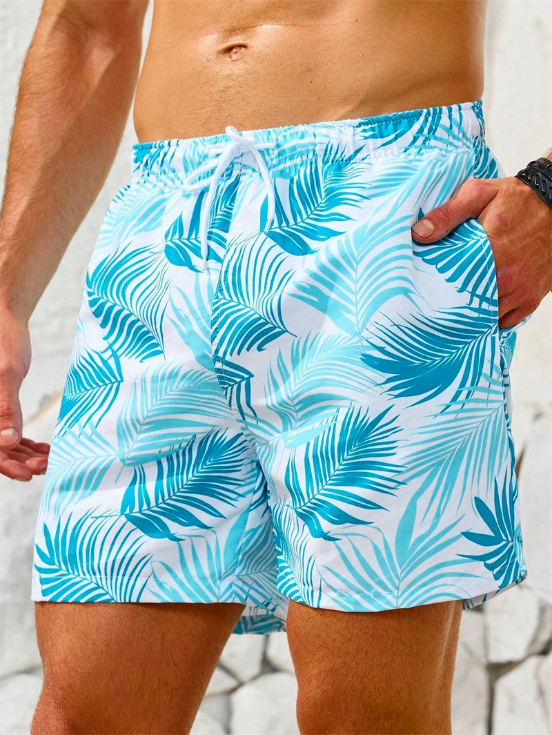 New 3D Coconut Tree Beach Shorts Men Women Fruit Pineapple Print Surf Board Trunks Hawaii Swimwear Pants Kids Cool Ice Shorts thumbnail 4