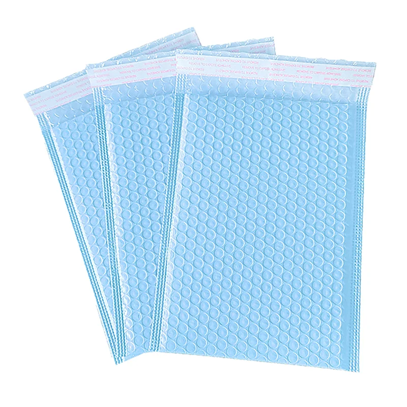 50Pcs Bubble Envelope Self Seal Blue Shipping Packaging Packing Bag Small Business Supplies Mailer Delivery Package Bags Office thumbnail 5