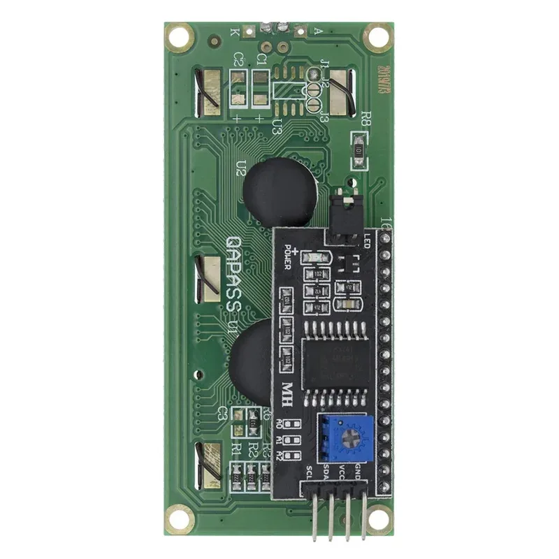 LCD1602 I2C LCD Module Blue / Yellow Green Screen 16x2 Character LCD Display 5V PCF8574 PCF8574T IIC Adapter Llate for Arduino thumbnail 5