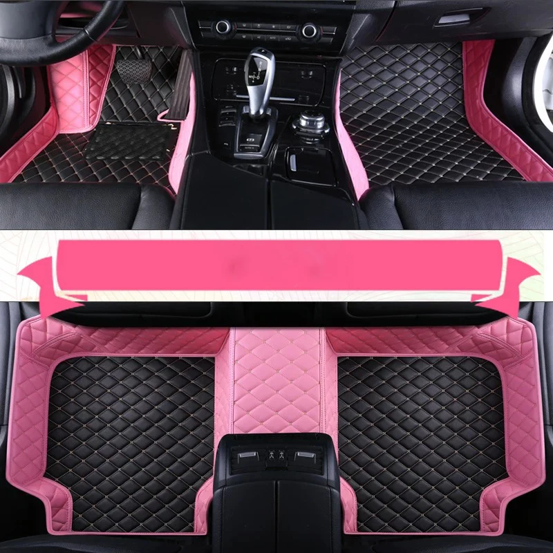 Custom Leather Car Floor Mat For Suzuki Swift Sx4 2005 2006 2009 2010 2011 2012 2013 2014 2018 Waterproof interior Accessories thumbnail 4