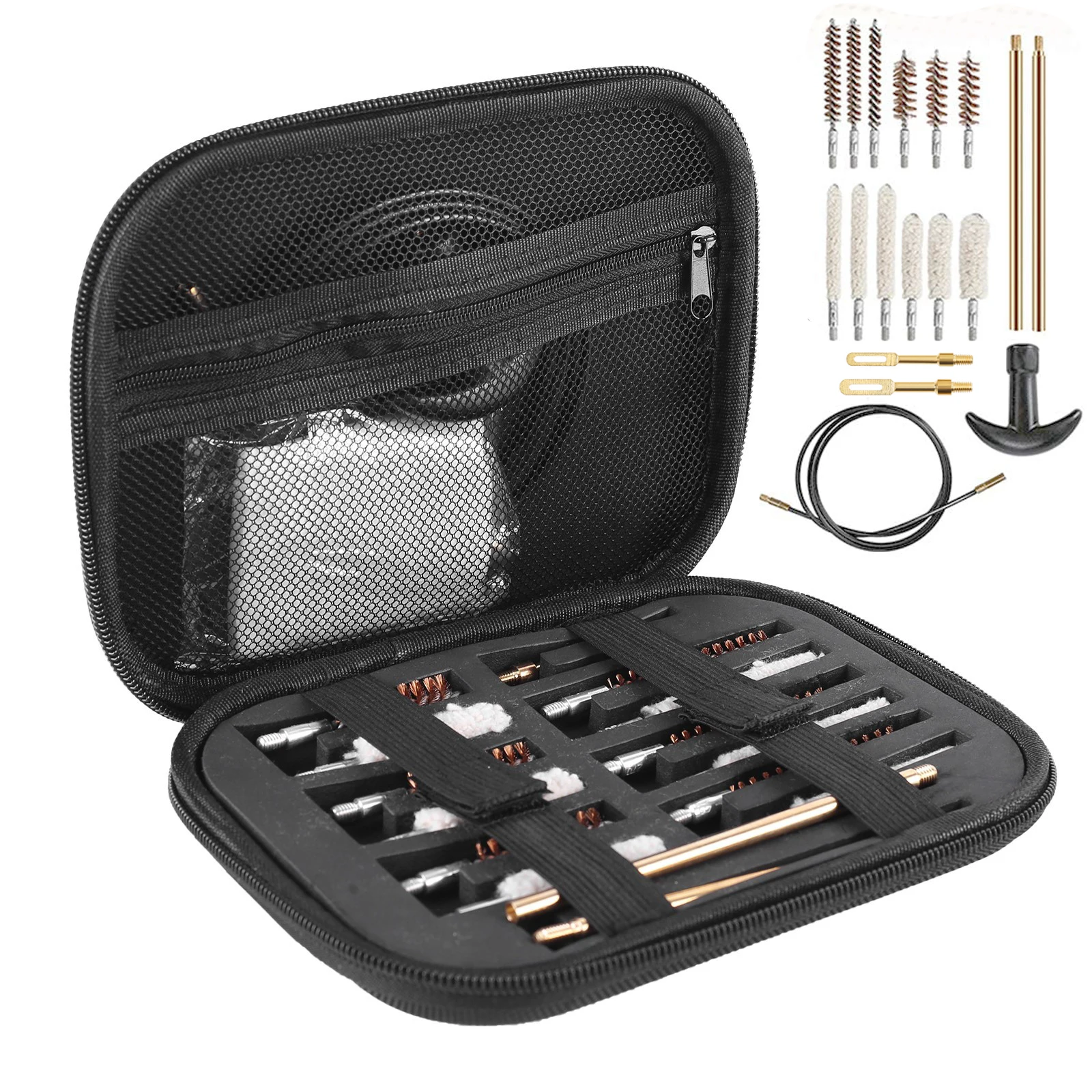 Tactical Gun Cleaning Kit Universal Handgun Pistol Brush Tool for Glock G17 19 22 23 34 43X 1911 Sig Sauer Taurus Accessories