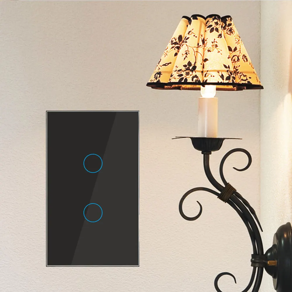 Wifi smart switch Suitable for EWelink App Bluetooth RF Alexa Google voice control No neutral wire Install Touch light switch thumbnail 3