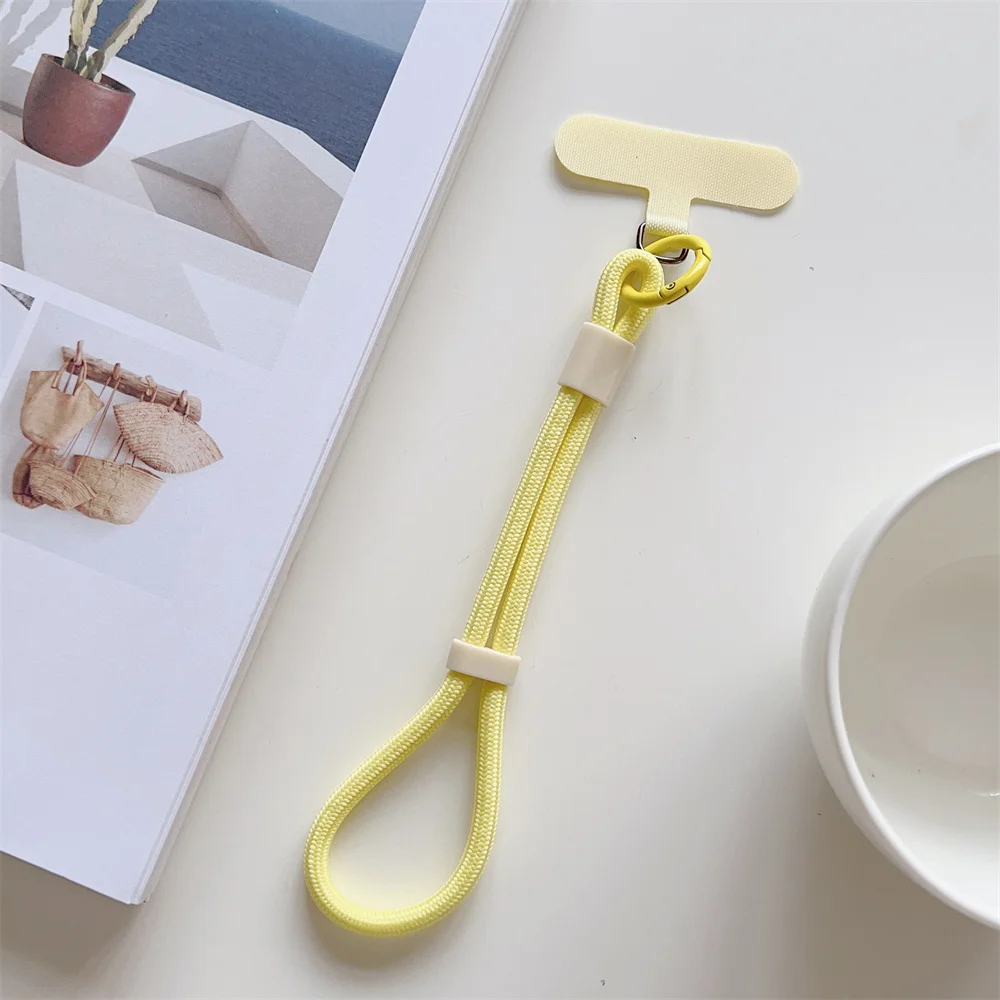 for Mobile Phone Adjustable Short Lanyard Universal Colorful Hand Wrist Strap Rope for Cell Phone Case Accessories thumbnail 6