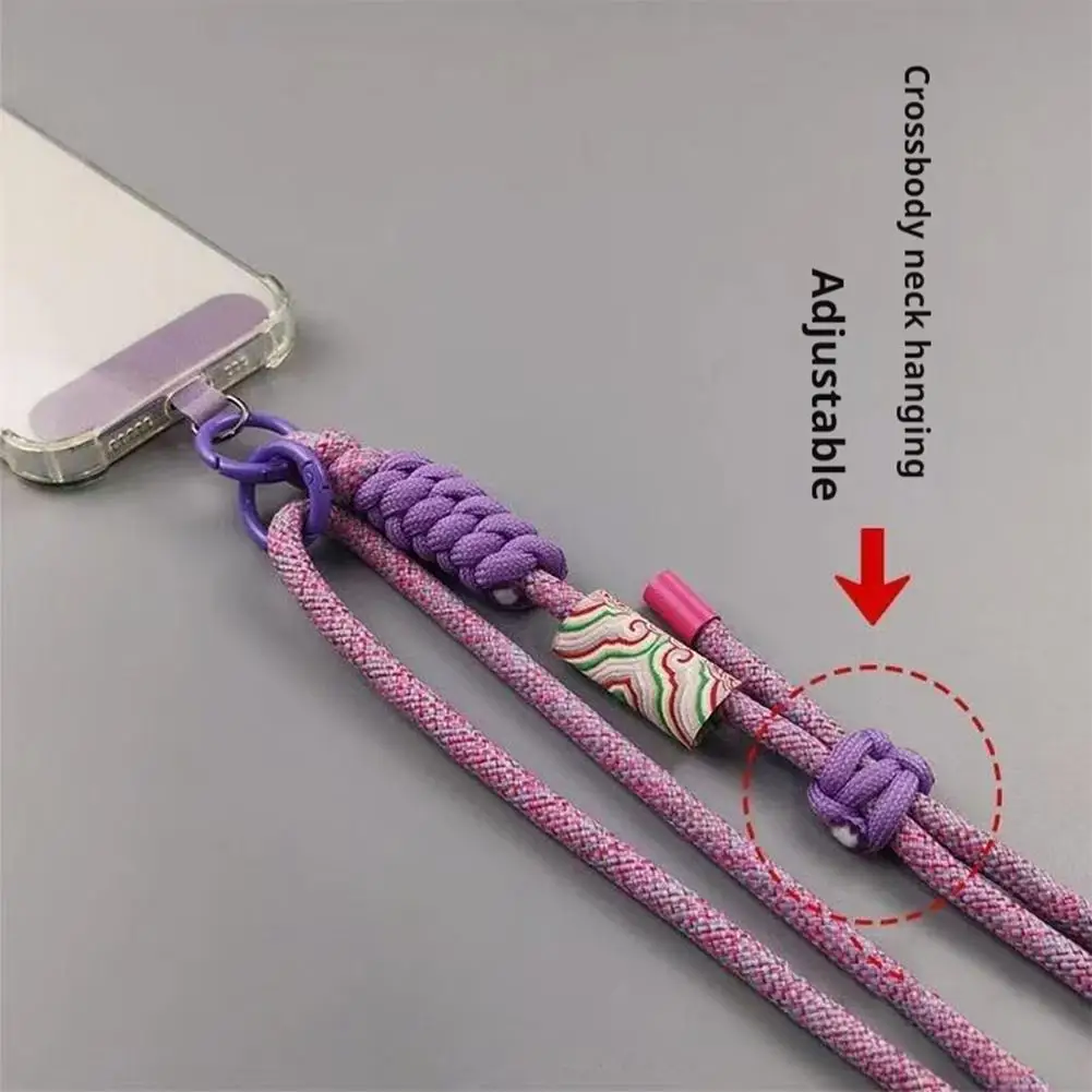 Mobile Phone Lanyard Adjustable Long Crossbody Lanyard Neck Rope Band Shoulder Anti Loss Cell Phone Accessories thumbnail 4