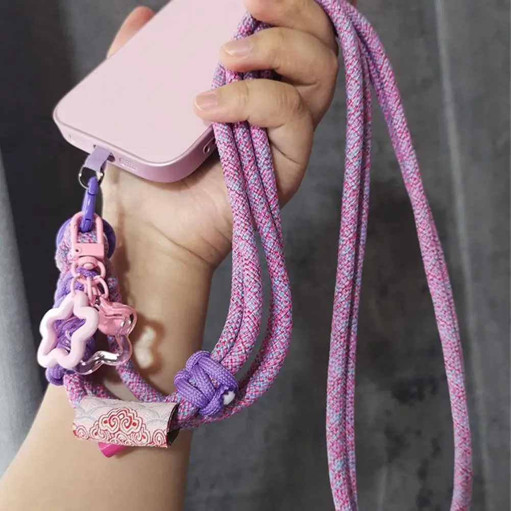 Mobile Phone Lanyard Adjustable Long Crossbody Lanyard Neck Rope Band Shoulder Anti Loss Cell Phone Accessories thumbnail 6