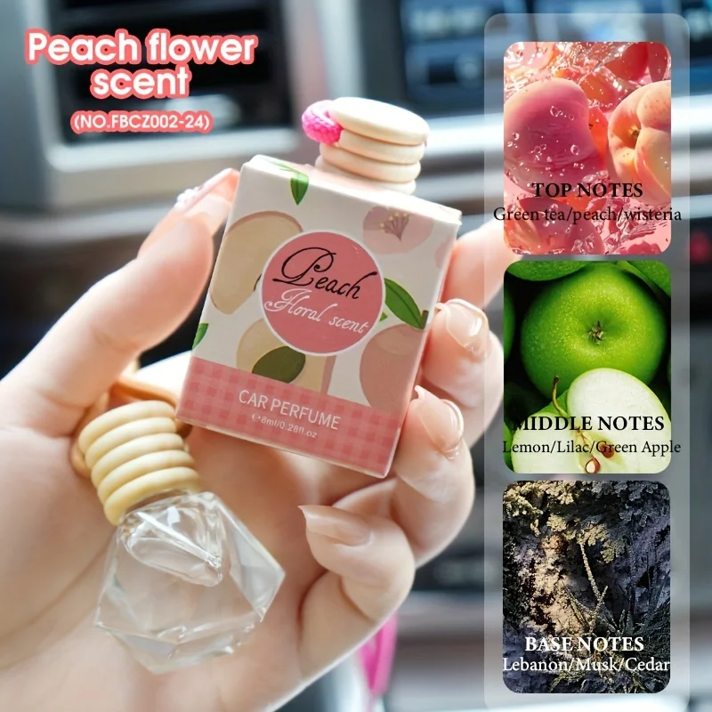 Car Air Freshener Odor Eliminator with Aromatherapy Oil Essential Oils for Car Home Office Bedroom Auto Interior thumbnail 4