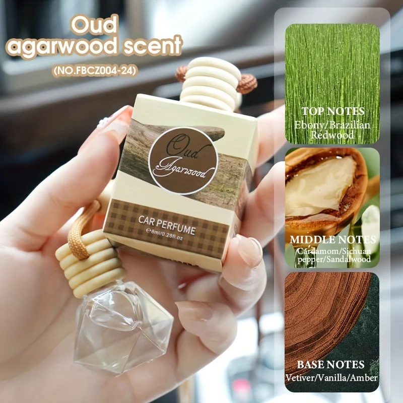 Car Air Freshener Odor Eliminator with Aromatherapy Oil Essential Oils for Car Home Office Bedroom Auto Interior thumbnail 6