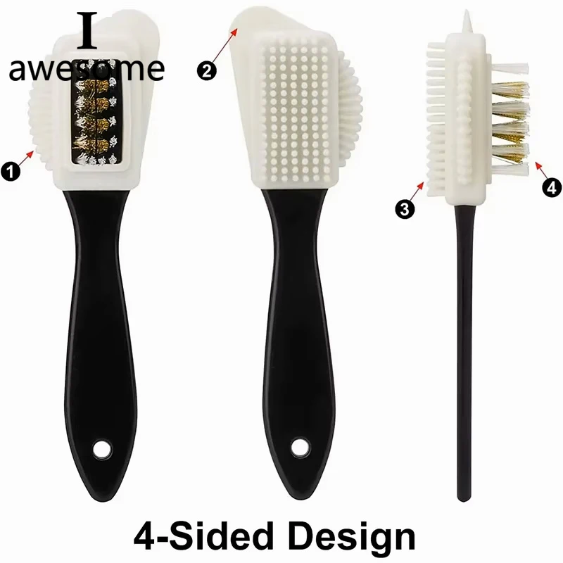 Suede Cleaning Shoe Brush Nubuck Shoes Stain Dust Shoes Brush Steel Plastic Rubber Boot Household Multifunctional Cleaner Tools thumbnail 3