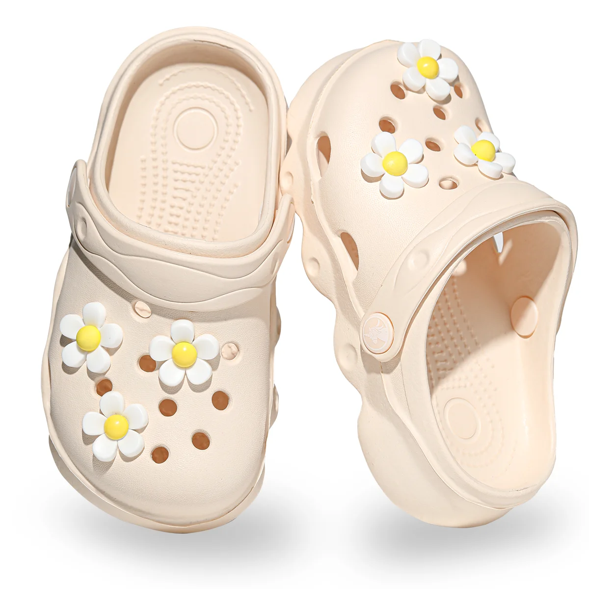Fashionable and versatile children's garden shoes, EVA material skin-friendly and waterproof youth beach shoes 1214