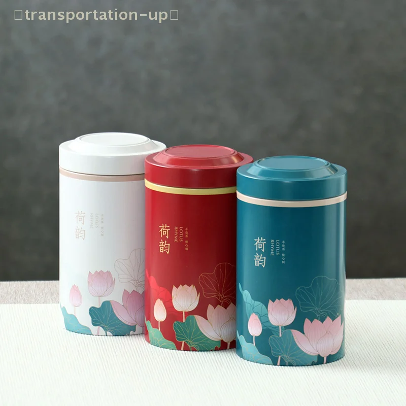 Empty Tin Tea Pot Tea Box Household Storage Portable Tea Pot Sealed Pot Living Room Coffee Table Decorative Accessories thumbnail 2