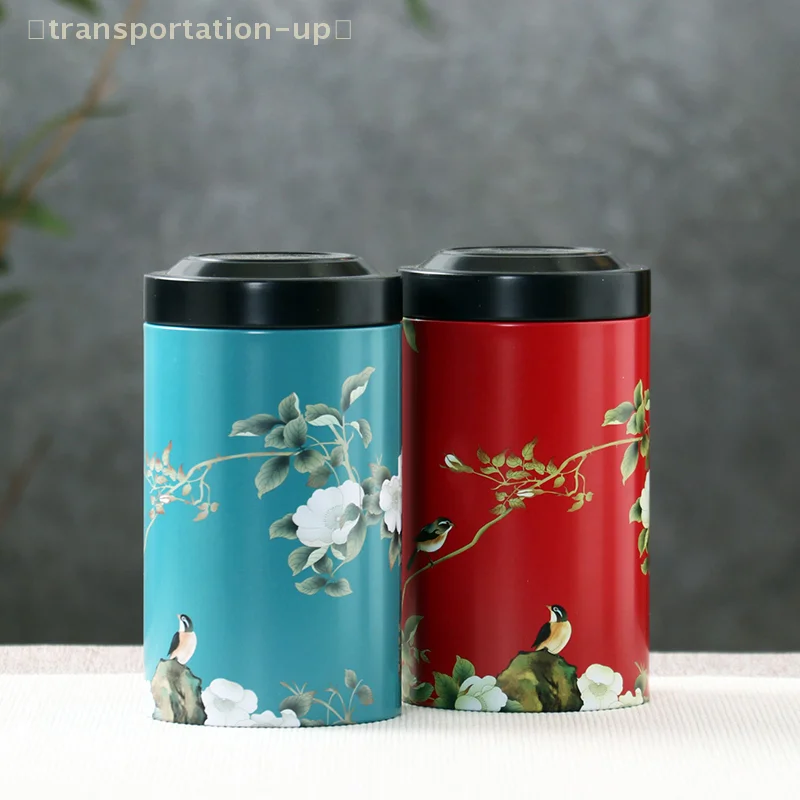 Empty Tin Tea Pot Tea Box Household Storage Portable Tea Pot Sealed Pot Living Room Coffee Table Decorative Accessories thumbnail 5