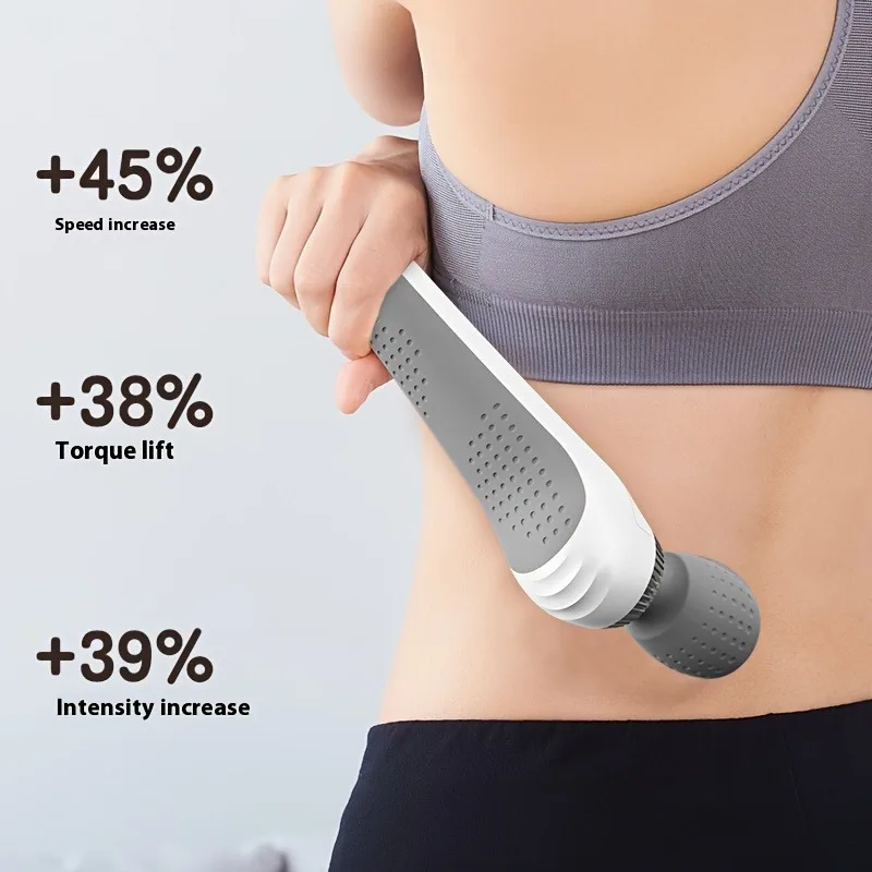 New Portable handheld massager USB rechargeable multifunctional full body massage gun relax neck back legs and waist masajeador thumbnail 5