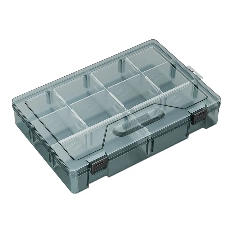 Thickened Grid Plastic Tool Box Screw Storage Organizer with Removable Dividers Adjustable Compartments for Car Repair DIY thumbnail 6