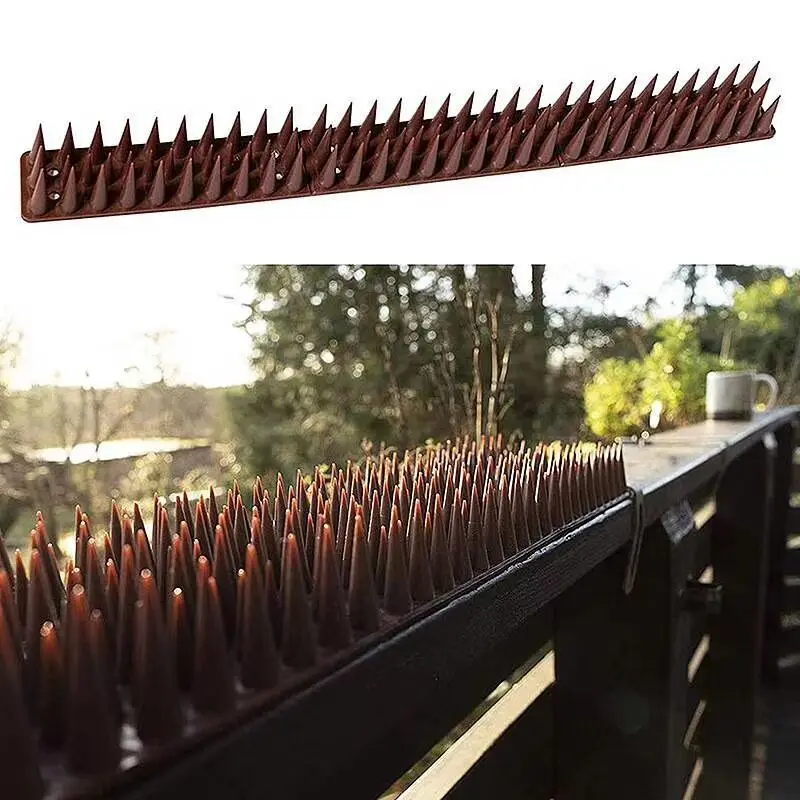 1/10/12PCS Anti-Bird Spikes Repeller Cat Bird Repellent Anti Pigeon Squirrel Garden Fences Control Anti Climb Spikes thumbnail 3