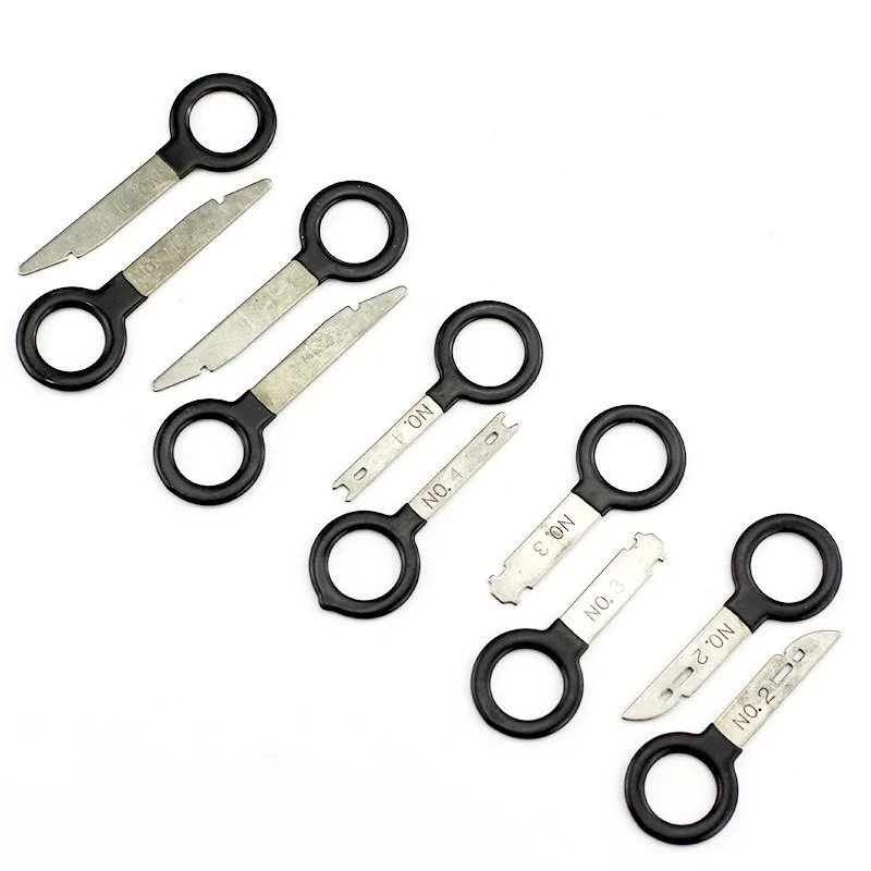 20PCS Stainless Steel Radio Removal Tool Key Red Blue Radio Removal Tool Car Radio Removal Tool For Truck thumbnail 5