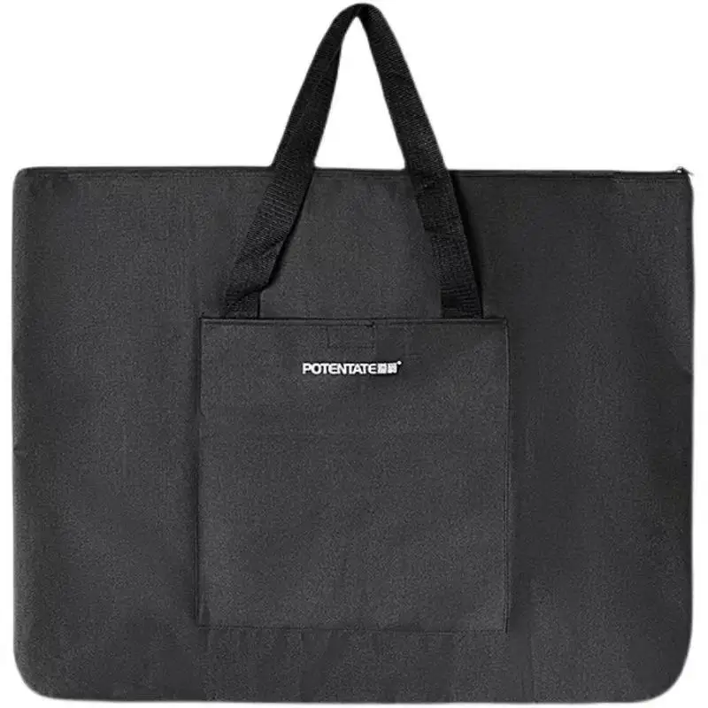 Portable Large Capacity Waterproof Canvas Art Bag A2 A3 Drawing Folder for Artists - Painting And Sketching Drawings Carrier thumbnail 5