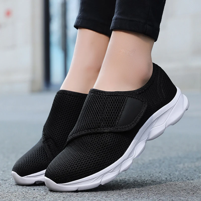 New Casual Orthopedics Wide Feet Swollen Shoes Thumb Eversion Adjusting Soft Comfortable Diabetic Shoe Walking Shoes thumbnail 4