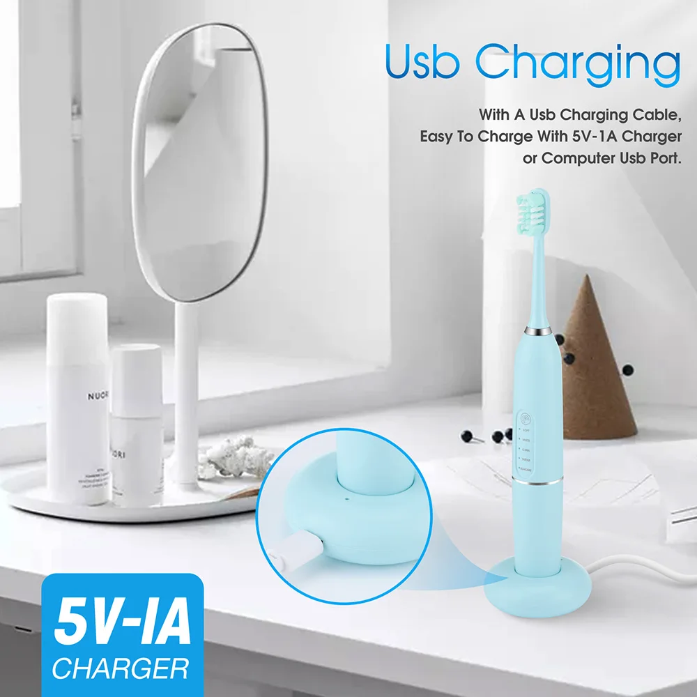 Electric Dental Calculus Remover Dental Cleaning Device Teeth Cleaner Tooth Whitening Irrigator Reduce Tartar Scaler Teeth Care thumbnail 2