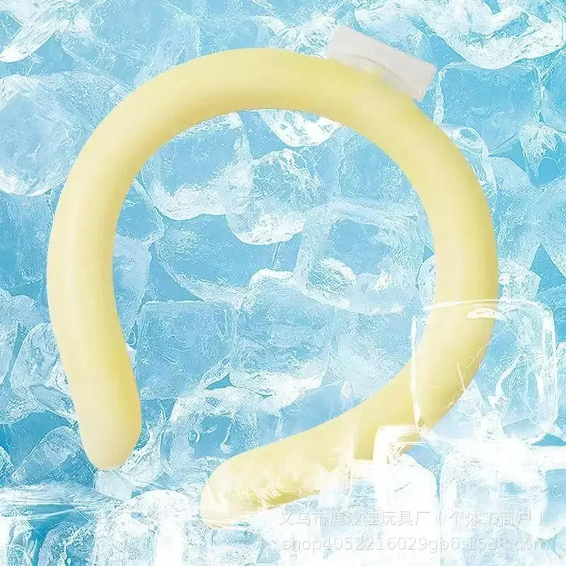 Summer Neck Cooling Ring Outdoor Running Fitness Fishing Cycling Travel Cool Neck Ring Portable Outdoor Cooling Accessories