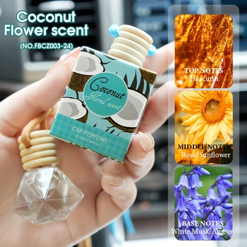 Car Air Freshener, Long Lasting Fragrance, Suitable for Car, Home, Office, Bathroom, Bedroom, Car Interior Aromatherapy ﻿ thumbnail 5