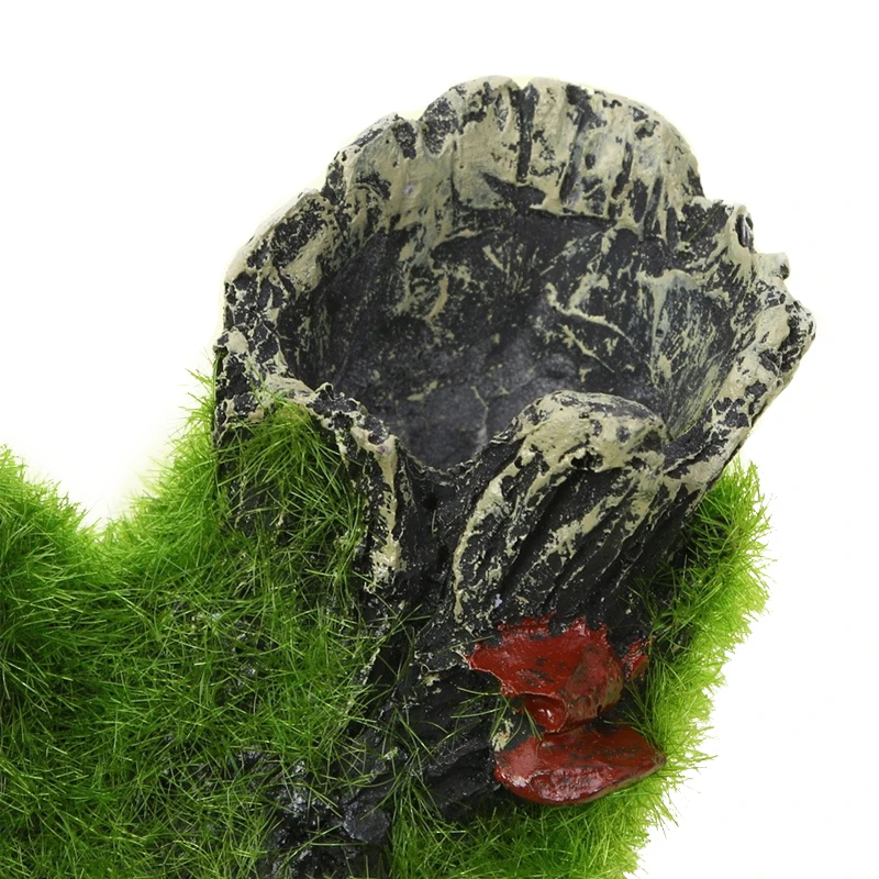 Resin Breeding Hiding Cave Simulation Shrimp Cave House Decorative Props Tree House Shelter Crafts Arts for Aquarium Landscaping thumbnail 6
