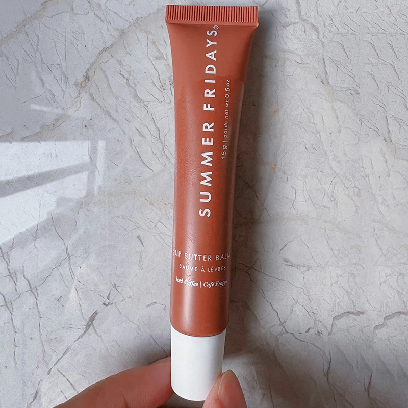 Summer Fridays Lip Balm Moisturizing Mirror Lip Gloss Lip Vanilla Pink Sugar Coffee Cake Smell Lipstick Transparent Oil Makeup thumbnail 5