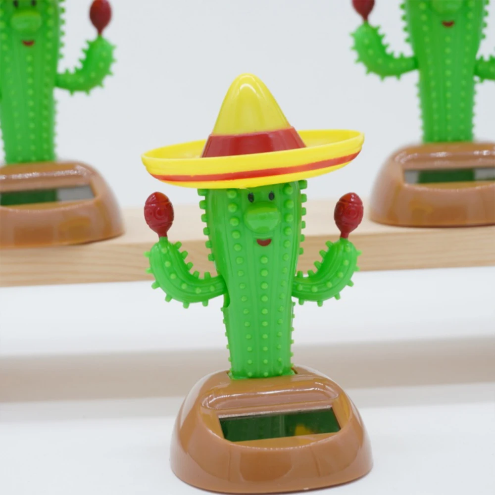 cute car ornament, shaking head ornament, cactus creative ornament, car interior decoration accessory, home decoration gift thumbnail 2