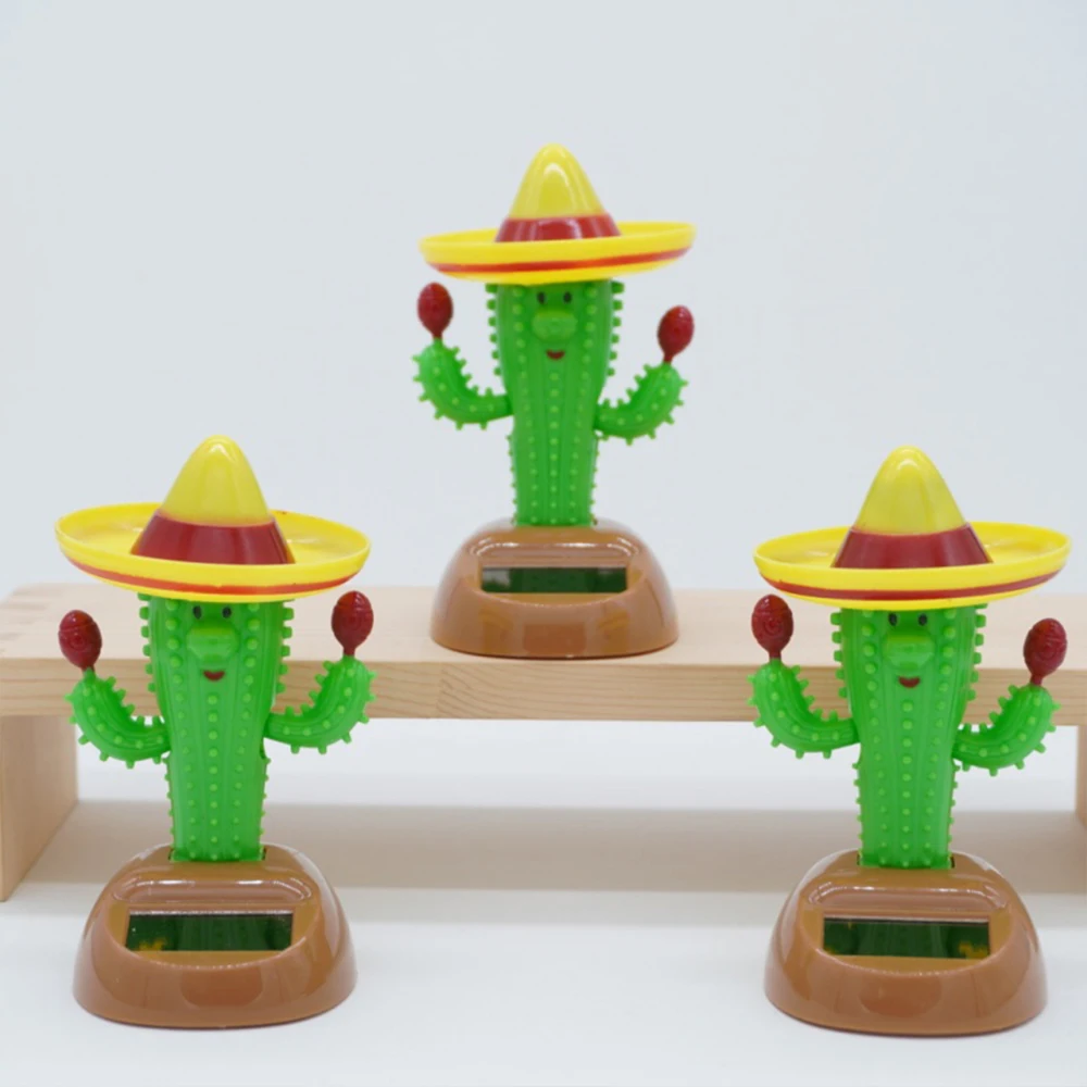 cute car ornament, shaking head ornament, cactus creative ornament, car interior decoration accessory, home decoration gift thumbnail 6