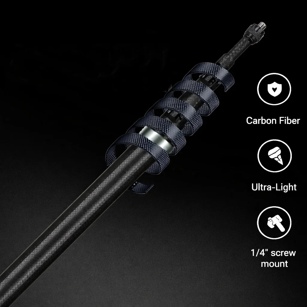 For Insta360 x5 x4 x3 Carbon Fiber Invisible Selfie Stick 1.5m 3m Bullet Time Bundle Tripod Handle for Insta 360 Accessories thumbnail 2