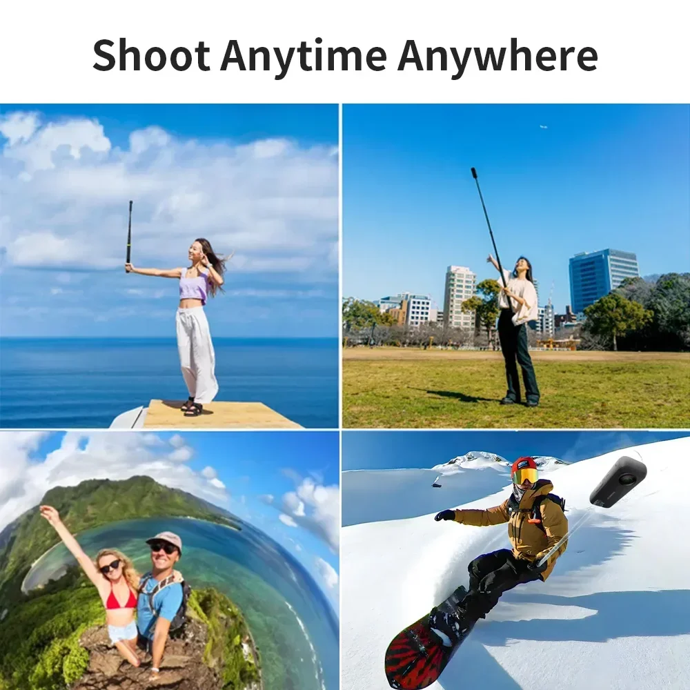 For Insta360 x5 x4 x3 Carbon Fiber Invisible Selfie Stick 1.5m 3m Bullet Time Bundle Tripod Handle for Insta 360 Accessories thumbnail 5
