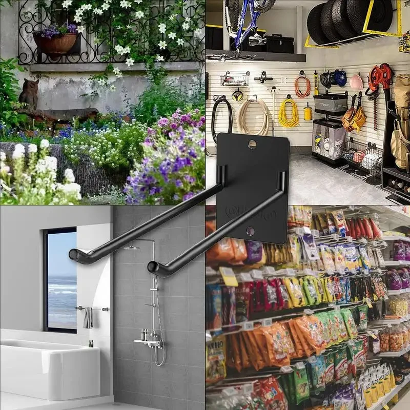 Tool Storage System Hooks Wall Holder Garage Storage Multi-Purposes Garden Tool Organizer For Warehouse Garage Wall Hook thumbnail 4