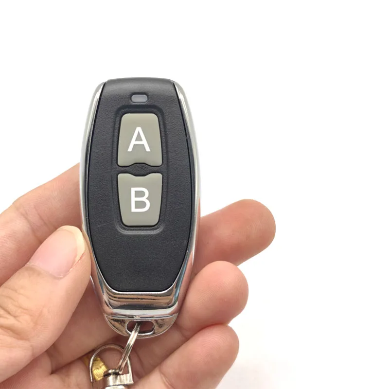 2 Buttons Garage Door Remote Control 433MHz 433.92 MHz Clone Fixed Code Transmitter 433 Gate KeyFob Hand Transmitter