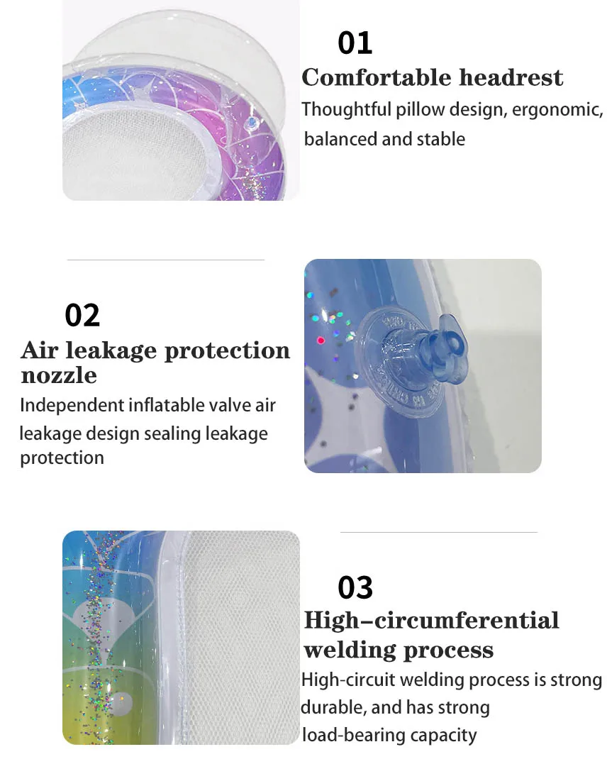 Water hammock swimming pool inflatable cushion  Air Mattress summer outdoor swimming beach lounge chair floating bed chair thumbnail 6