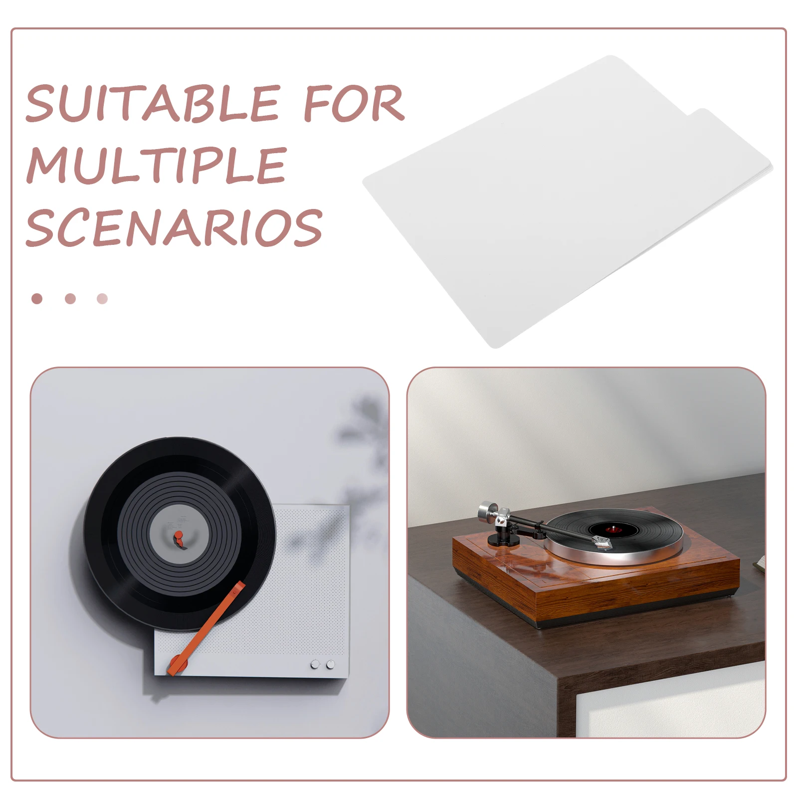 13 pcs Thick Plastic Vinyl Record Divider DIY Space Saving Bookshelf Dividers Index Card Tabs Comic Isolation Board CD Case thumbnail 5