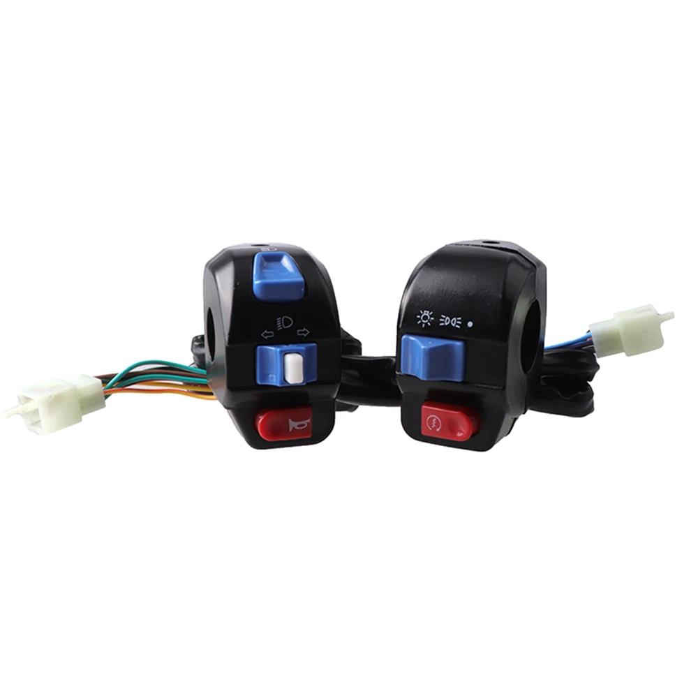 Motorcycle Handlebar Switches Horn Button Turn Signal Button Switch Control For GY6 50cc 125cc 150cc Moped Scooter Electric Bike thumbnail 2