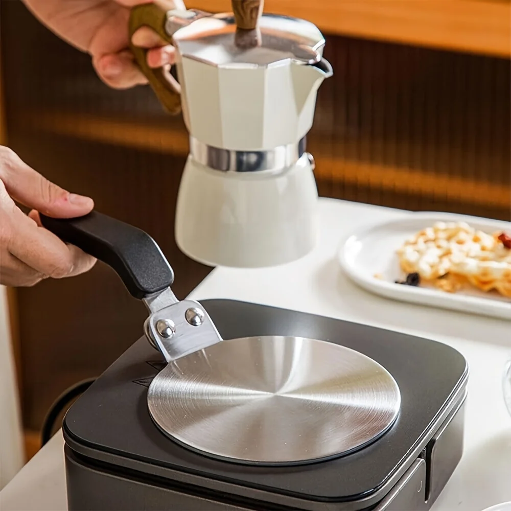 Suitable for Bialetti Moka Induction Cooker Hot Diffusion Disk Adapter Coffee Machine thumbnail 3