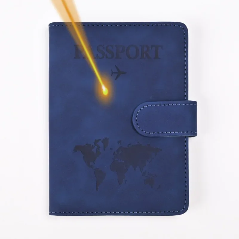 Custom Passport Cover Monogrammed Engraved Name Passport Cover Case Holder Wedding Bridesmaid Groomsman Gift Passport Wallet thumbnail 4